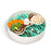Puzzle Feeder Interactive Dog Bowl Broken Wave Lawn Green