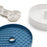 Puzzle Feeder Interactive Dog Bowl Lick Mat Lake Blue