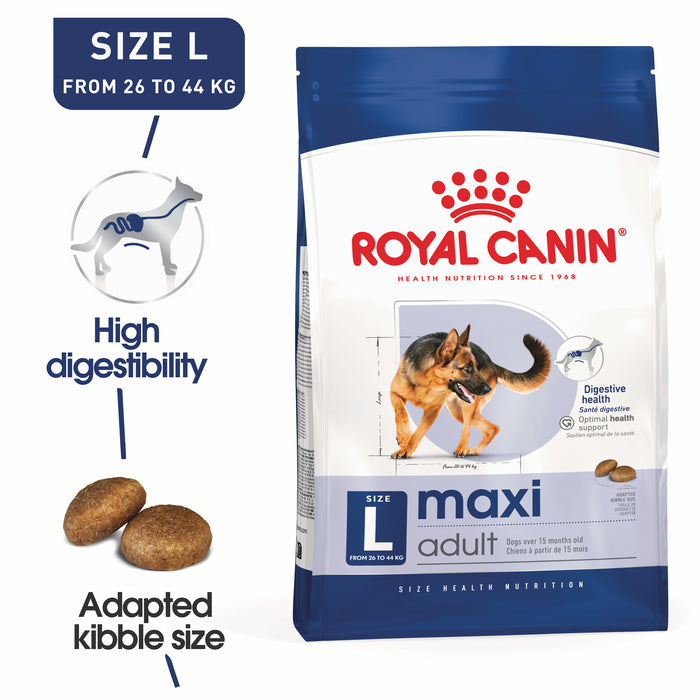 Royal Canin Canine Maxi Adult Dry Dog Food 4kg