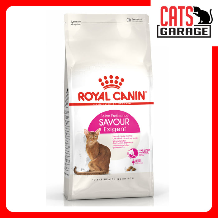 Royal Canin Feline Exigent Savour Cat Dry Food 2 Sizes Cats Garage