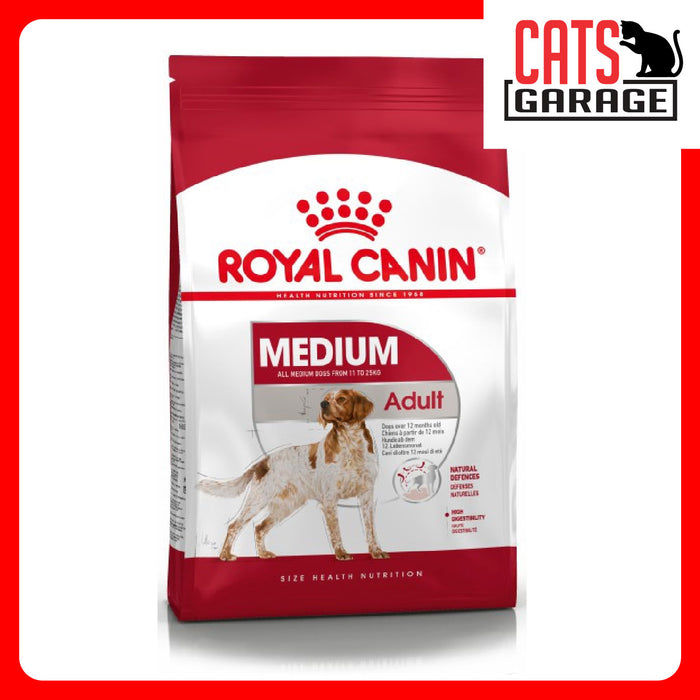 Royal Canin Canine Medium Adult Dry Dog Food (2 Sizes)