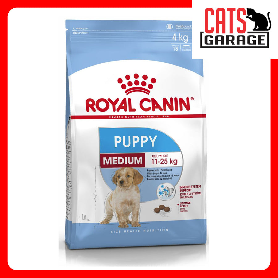 Royal Canin Canine Medium Junior Dry Puppy Food 4kg & 10kg