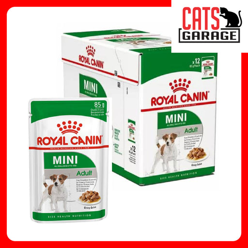 Royal Canin Mini Adult Pouch Wet Dog Food 85g (12 Pouches)