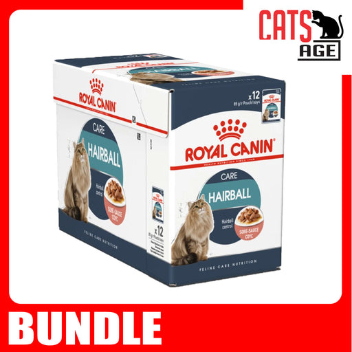 Royal Canin Feline Pouch Hairball Care Cat Wet Food  85g X12