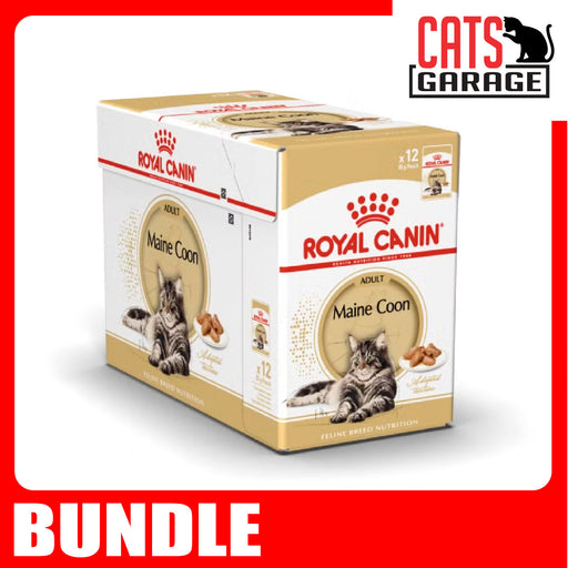 Royal Canin Feline Pouch Maine Coon Adult Cat Wet Food 85g X12