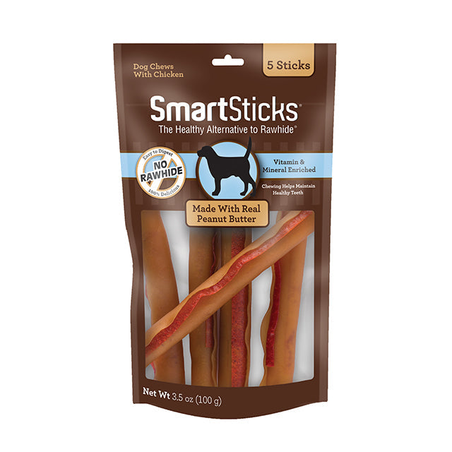 SmartBones SmartSticks Peanut Butter