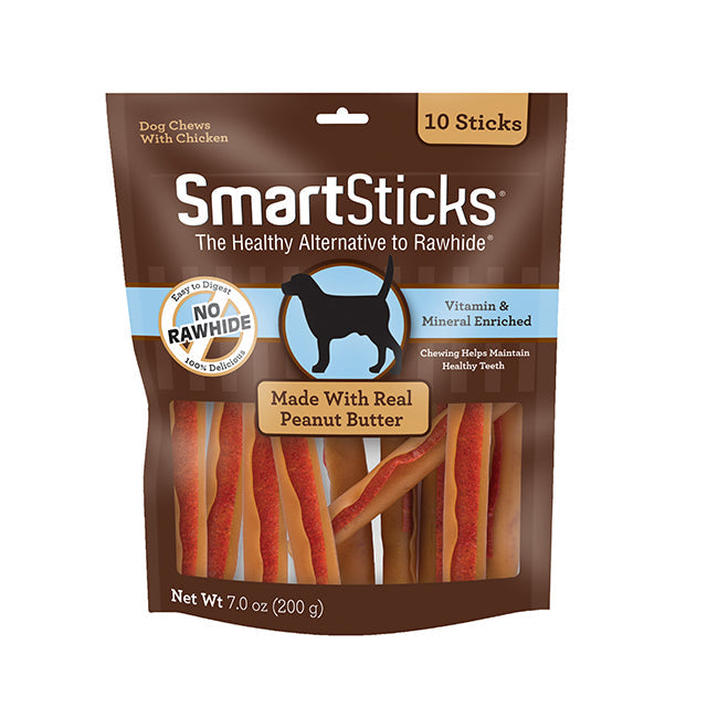 SmartBones SmartSticks Peanut Butter