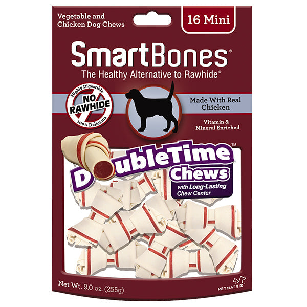 SmartBones Innovative Chews Dog Food Treats Wrapped/Double Fun/Rolls/Twistz