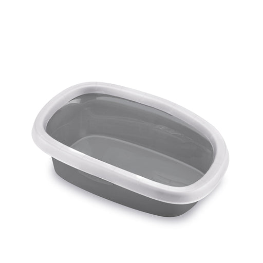 Stefanplast Sprint 20 Cat Litter Tray Stone Grey