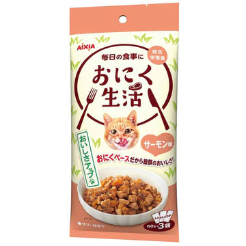 Aixia Meat Life Cat Wet Food 60g x 3