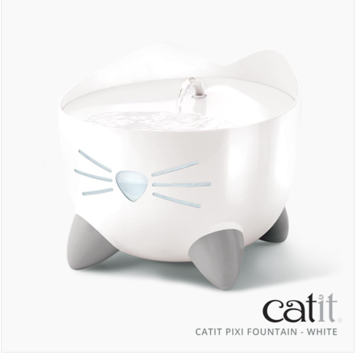 Catit PIXI Fountain White for Cats 2.5L