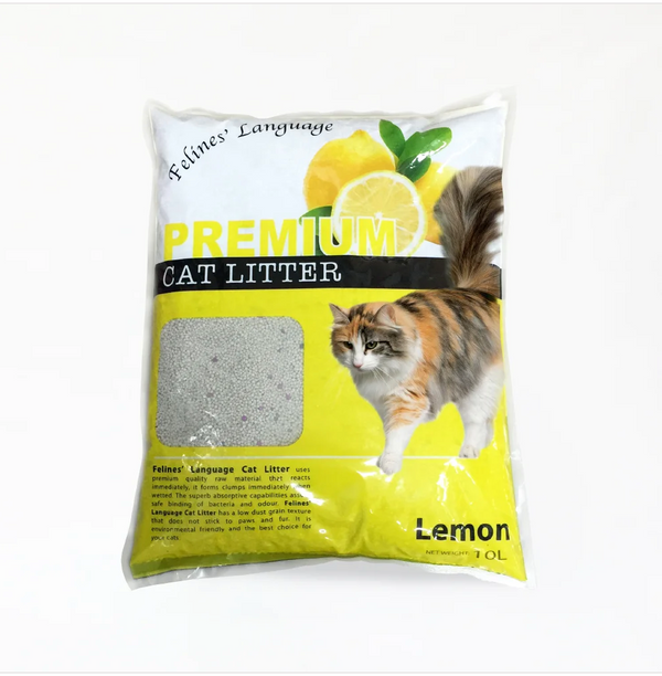 Feline's Language Premium Cat Litter Lemon 10L