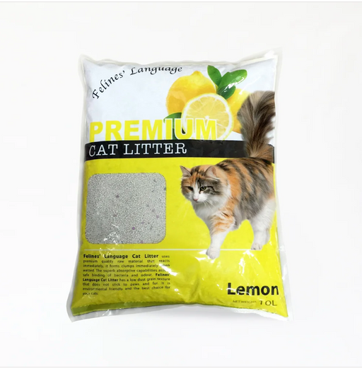 Feline's Language Premium Cat Litter Lemon 10L