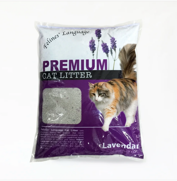 Feline's Language Premium Cat Litter Lavender 10L