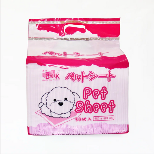 Bark Pet Sheet 50pcs (2 Sizes)