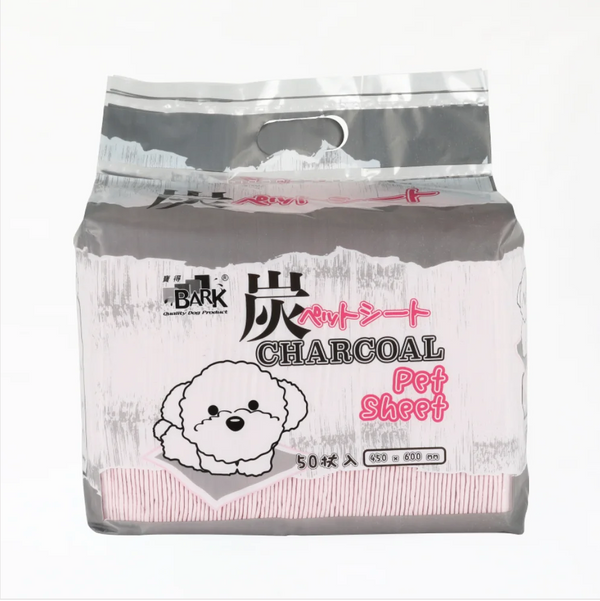 Bark Pet Sheet CHARCOAL 50pcs (2 Sizes)