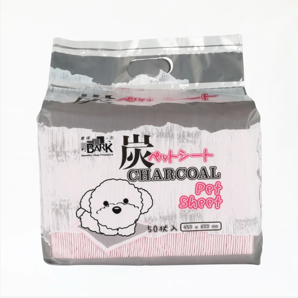 Bark Pet Sheet CHARCOAL 50pcs (2 Sizes)