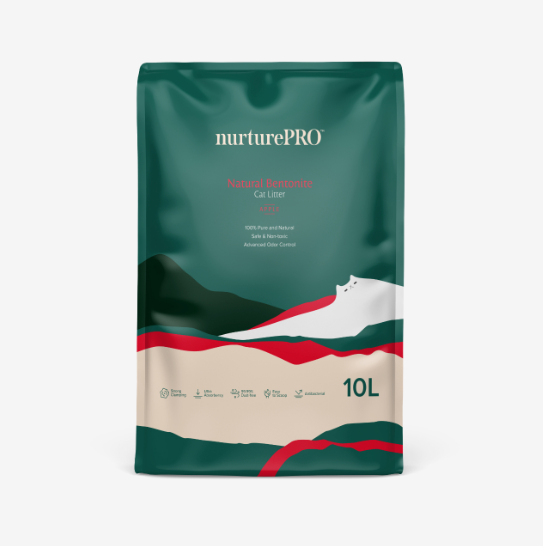 Nurture Pro Natural Bentonite Cat Litter 10L - 3 Scents