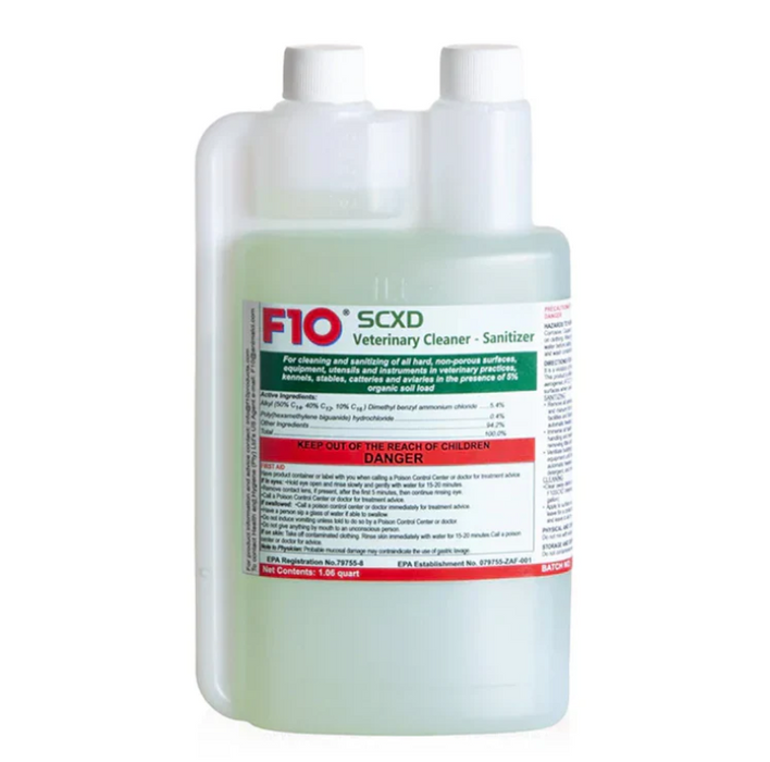 F10SCXD Disinfectant with Detergent (2 Sizes)