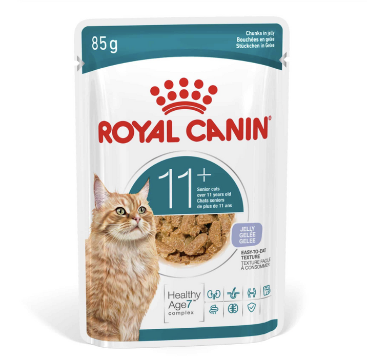 Royal Canin Ageing 11+ (Replaced to Ageing 12+) CIG Cat Wet Food 85g X12