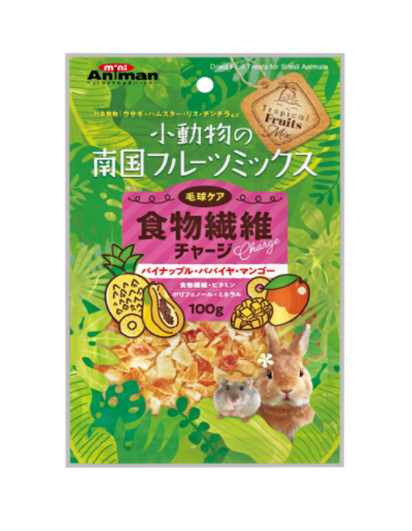 Animan Dried Fruit Treats for Small Animals 100g
