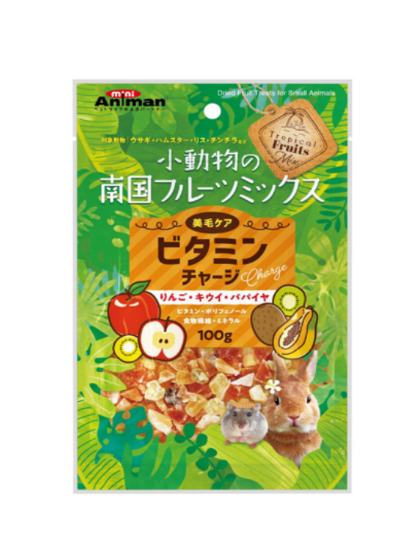 Animan Dried Fruit Treats for Small Animals 100g