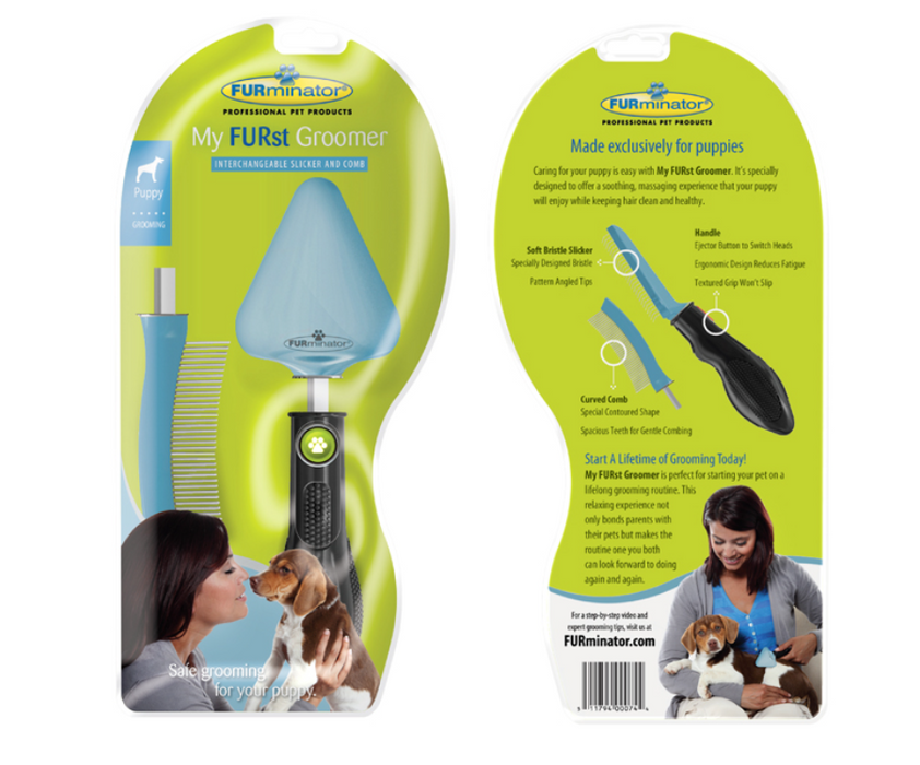 FURminator My FURst Groomer for Puppy and Kitten Grooming Tools