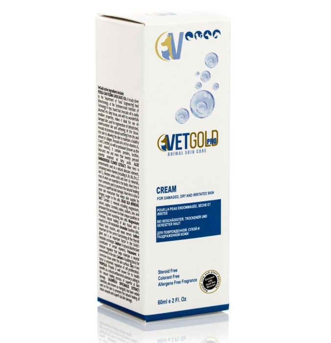 VetGold Pro Cream for Dog's Damaged Skin and Wounds 30ml
