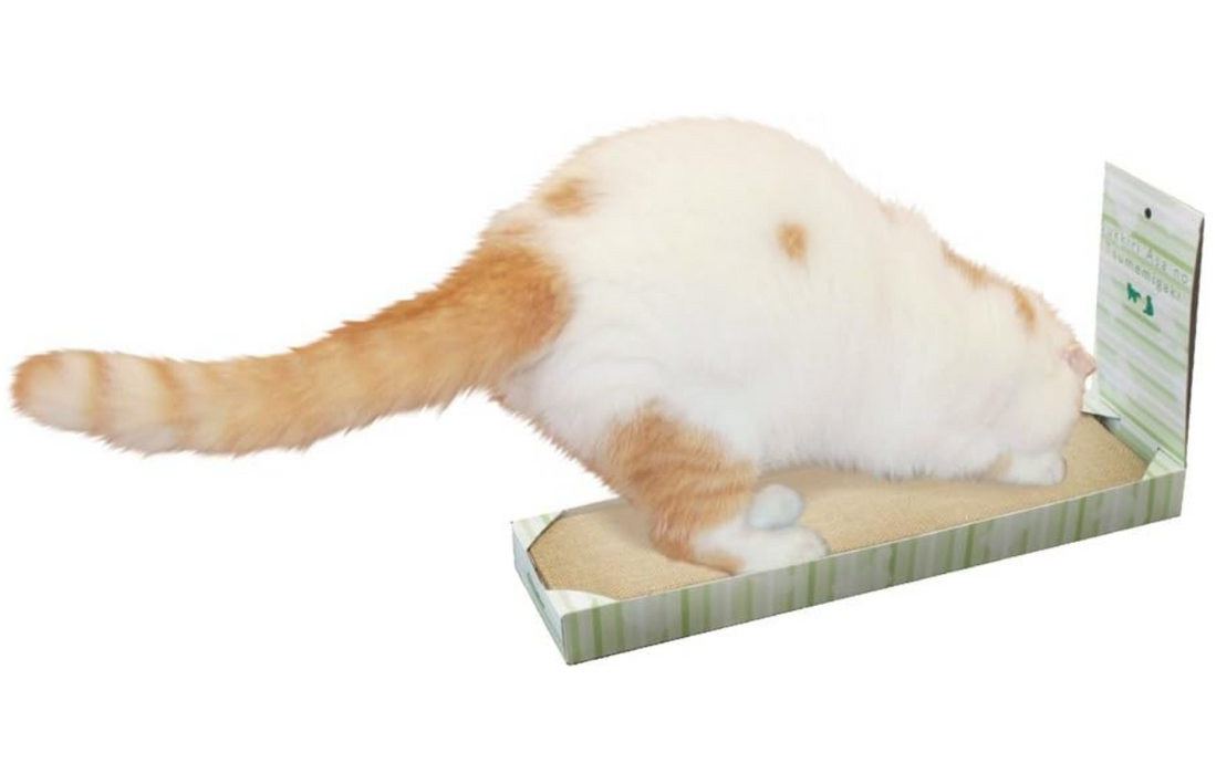 Cattyman Cat Scratcher - Jute & Wide Nail File for Cats