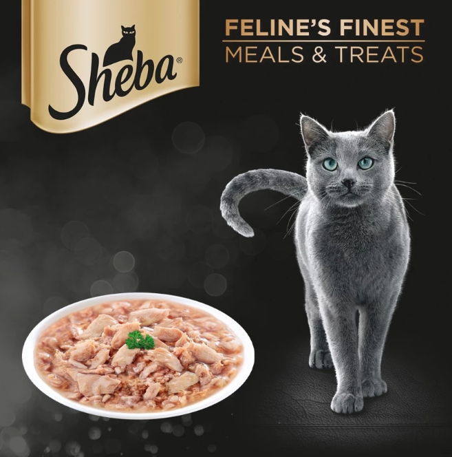 Sheba Premium Cat Wet Food Pouch 70g (24-Pack)