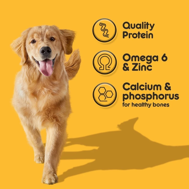 Pedigree Assorted Dry Dog Food for Adult Dog - 10kg