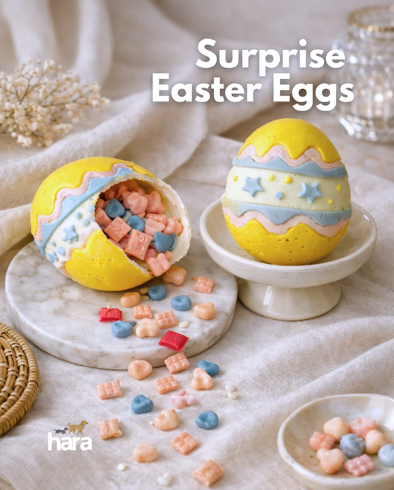 Hara Pets Easter Collection - Easter Egg/Goat Milk Candies Assorted/Goat Milk Cookies/Bunny Cookies