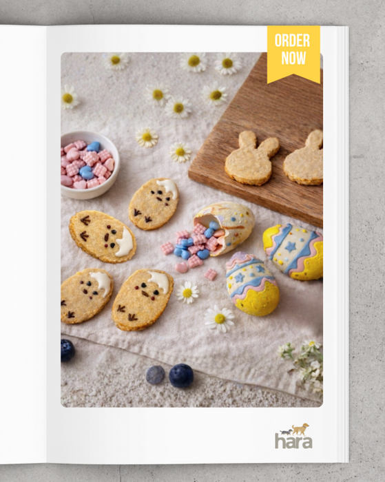 Hara Pets Easter Collection - Easter Egg/Goat Milk Candies Assorted/Goat Milk Cookies/Bunny Cookies