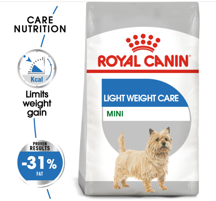 Royal Canin Canine Mini Light Weight Care Dry Dog Food 1kg