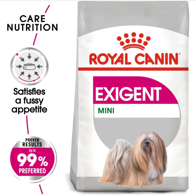 Royal Canin Canine Mini Exigent Fussy Appetite Dry Dog Food 1kg