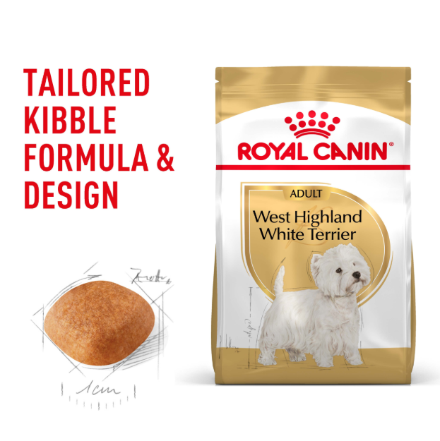 Royal Canin West Highland White Terrier Adult Dog Dry Food 3kg