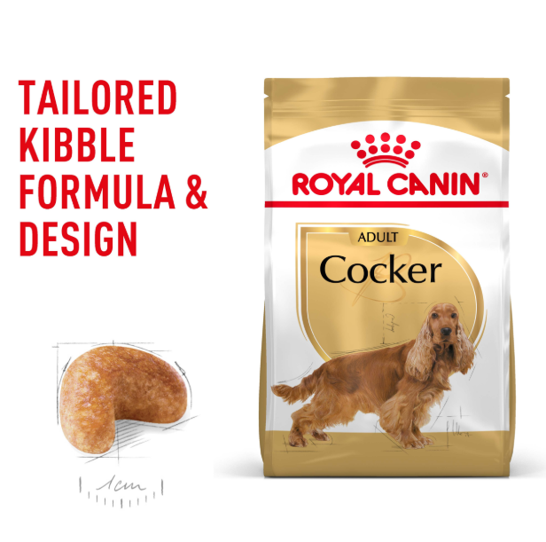 Royal Canin Cocker Spaniel Adult Dog Dry Food (3kg)