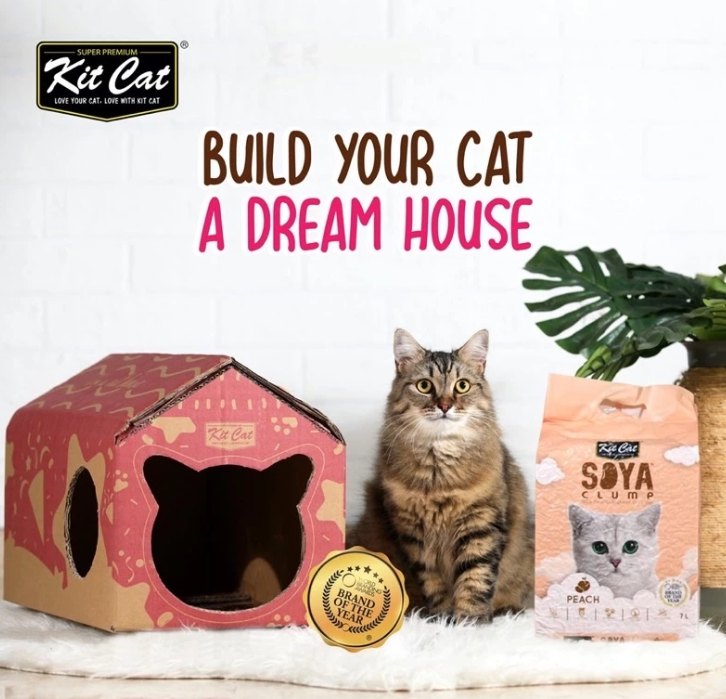 KitCat Soya Clump Lavender Cat Litter 7L