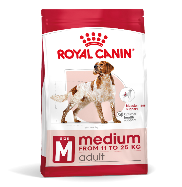 Royal Canin Canine Medium Adult Dry Dog Food (2 Sizes)