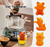 Cat Loose Tea Leaf Infuser Strainer Filter