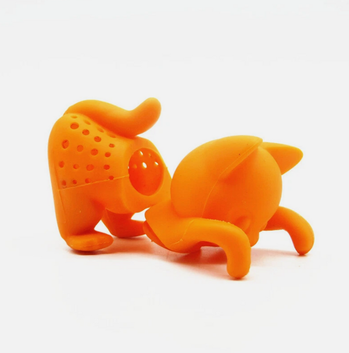 Cat Loose Tea Leaf Infuser Strainer Filter