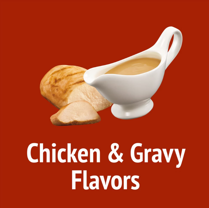 Friskies Party Mix Crunch Gravy-licious Chicken & Gravy 567g