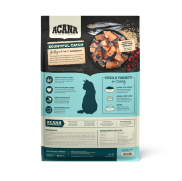 ACANA Bountiful Catch Cat Dry Food (2 Sizes)