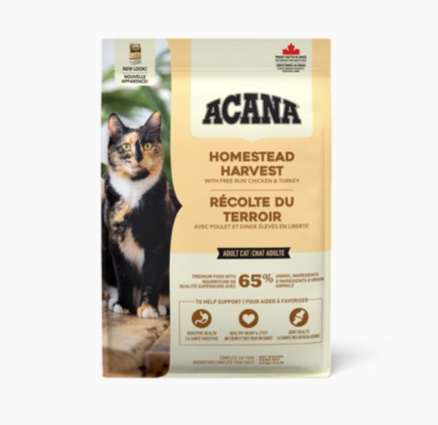 ACANA Homestead Harvest Cat Dry Food (1.8kg & 4.5kg)