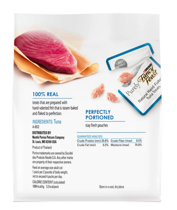 Fancy Feast Purely Natural Tuna Cat Treats 30g