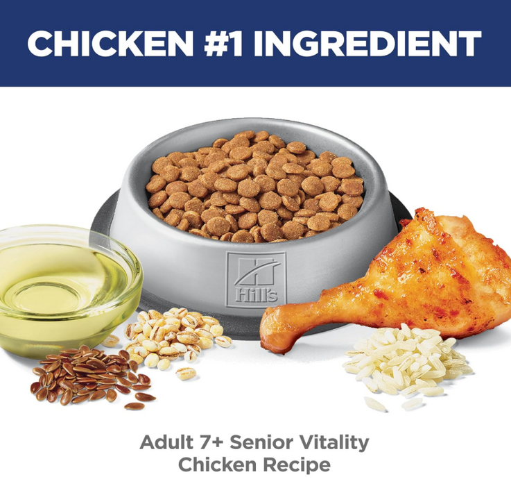 Hill's Science Diet Youthful Vitality Adult 7+ Cat Dry Food 3lbs