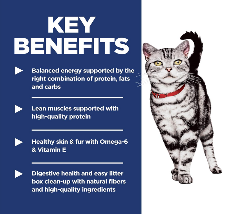 Hill's Science Diet Adult Indoor Cat Dry Food (2 Sizes)