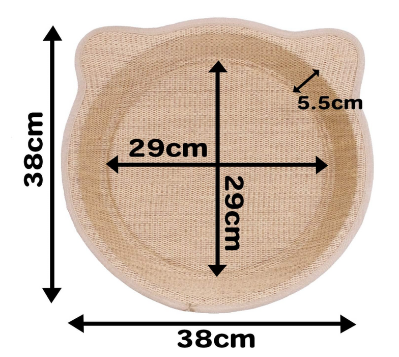 Marukan Cat Scratching Tray Hemp