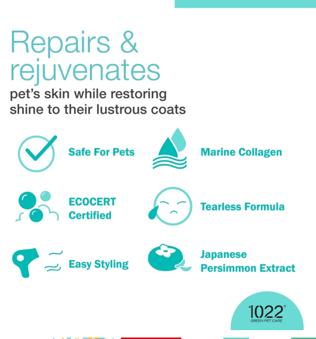 APT. 1022® Natural Dry Clean Spray with Marine Collagen (Cat & Dog) 150ml