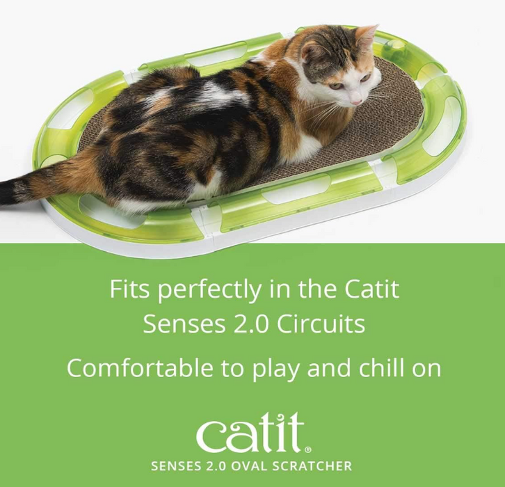 Catit Senses 2.0 Oval Circuit Scratcher